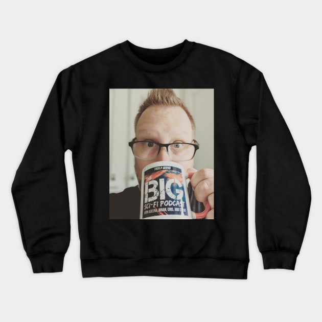 Captain Brian Crewneck Sweatshirt by The BIG Sci-Fi Podcast